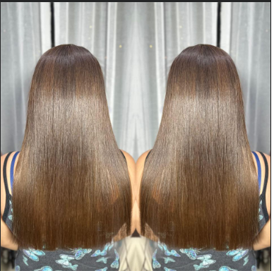 Hair color and brazilian keratin treatment hotsell