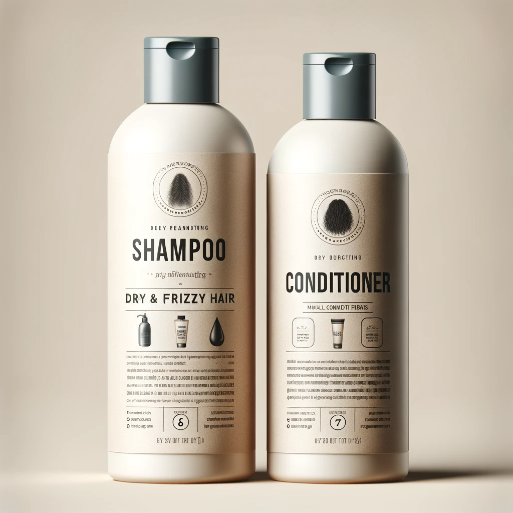 Gentle Shampoo and Hydrating Conditioner for Buhaghag Hair