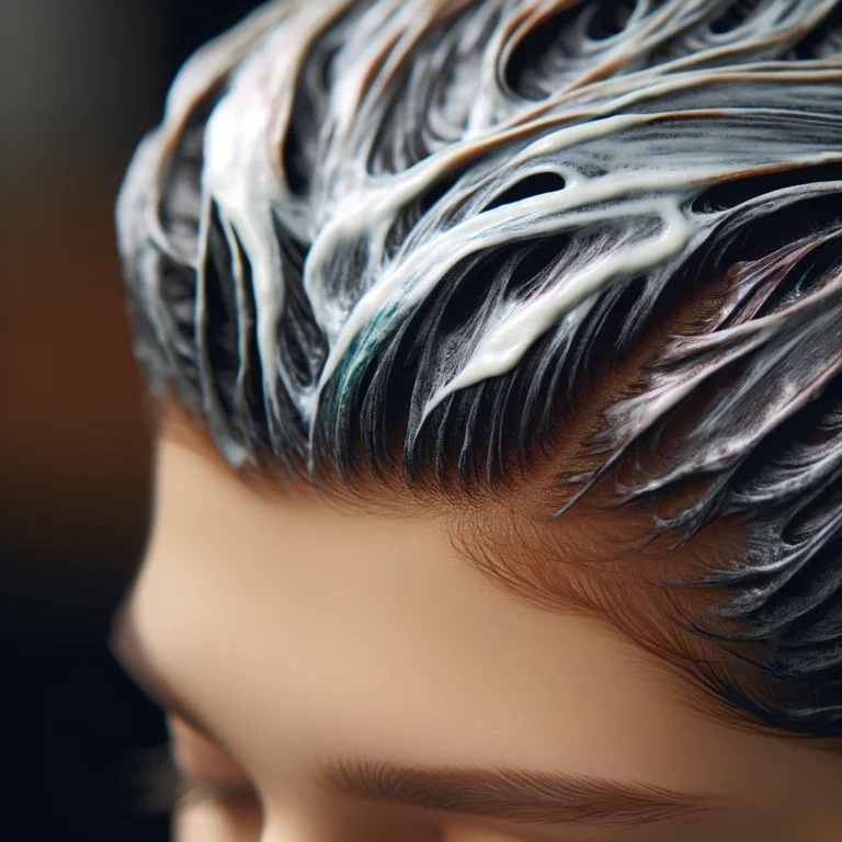 Naka-apply-ang-Pangkulay-ng-Buhokhair-dye