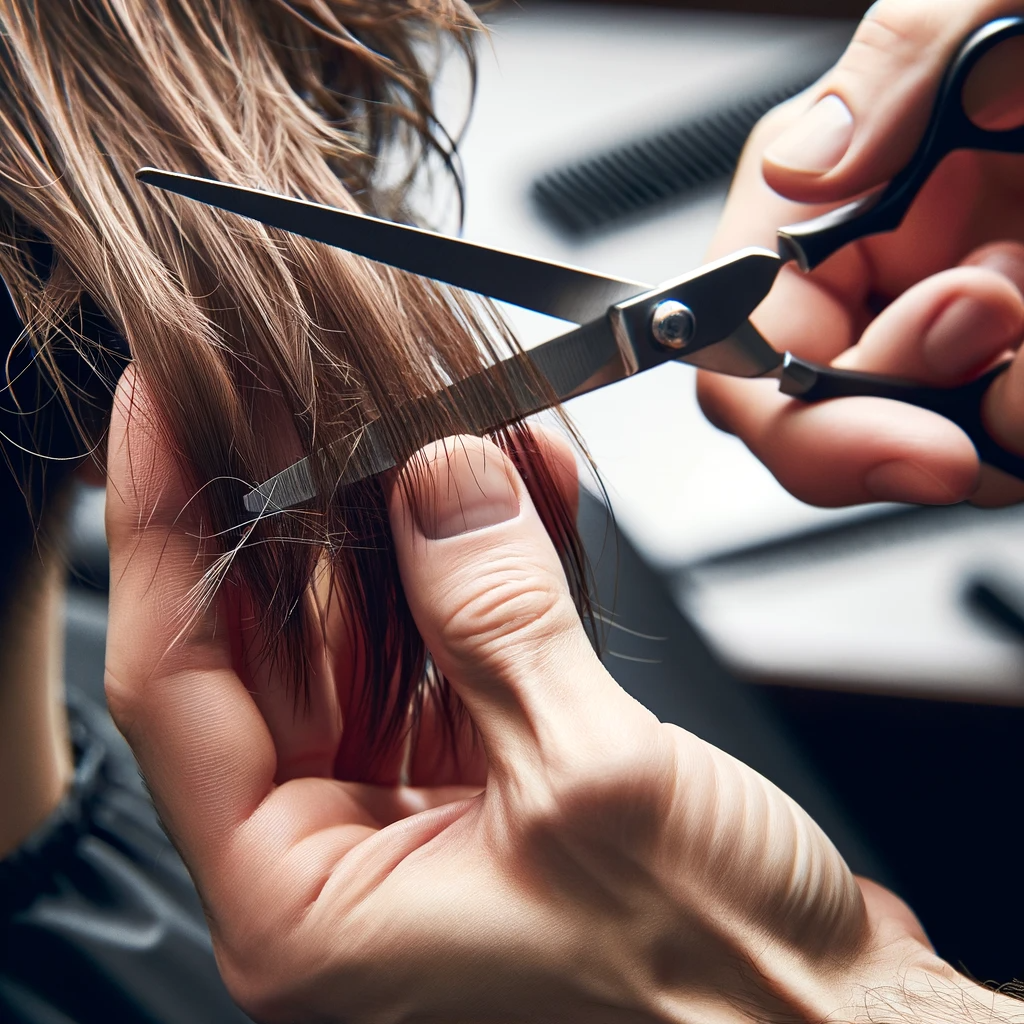 Regular Trimming of Hair